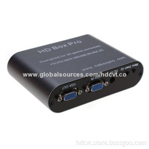 YPbPr to VGA Converter, Can be Compatible with All CRT Monitor, LCD Monitor Current in Market